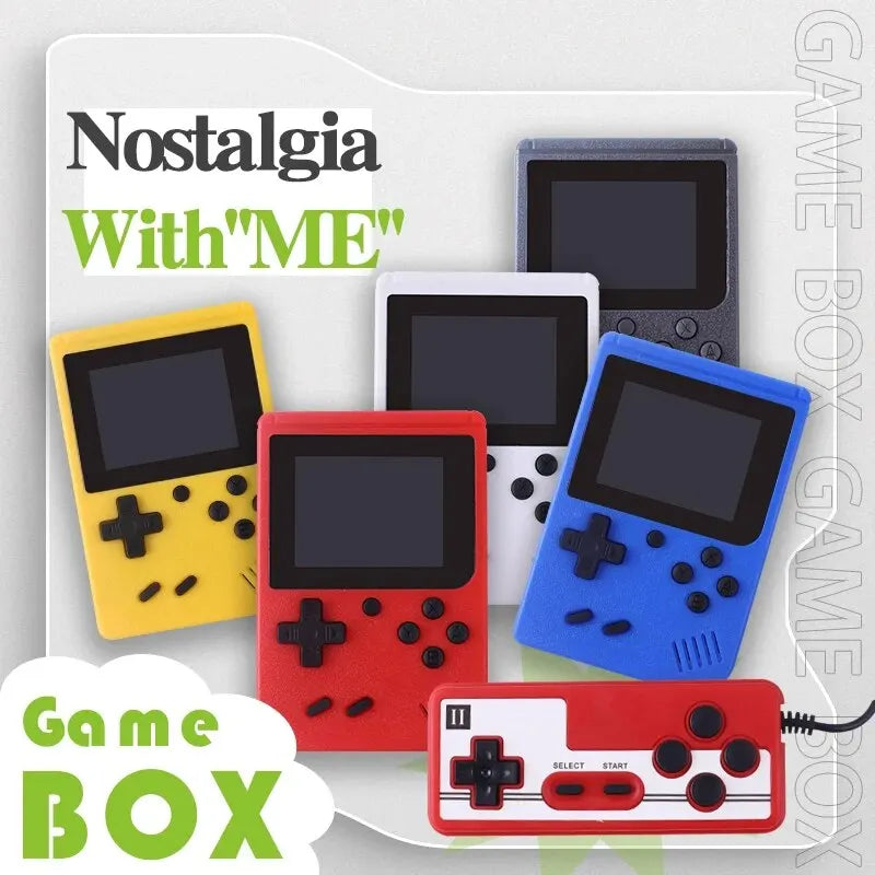 2.4 Inch LCD Tela Retro VideoGame Dispositivo integrado de 400 pol. Portável Jogo Console Natal Presente
