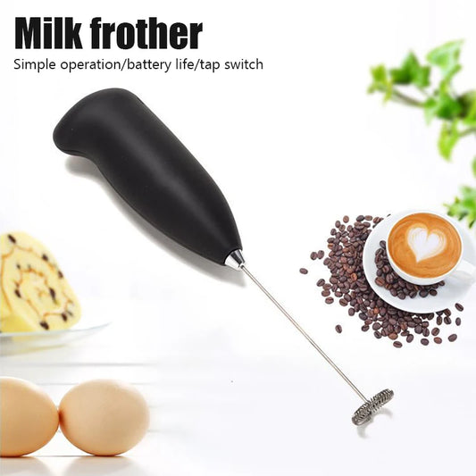 Batedor de leite portátil, misturador elétrico de café, batedor de ovos, cappuccino, mini liquidificador portátil, ferramenta de batedor de cozinha para casa