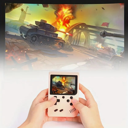 2.4 Inch LCD Tela Retro VideoGame Dispositivo integrado de 400 pol. Portável Jogo Console Natal Presente