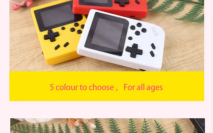 2.4 Inch LCD Tela Retro VideoGame Dispositivo integrado de 400 pol. Portável Jogo Console Natal Presente